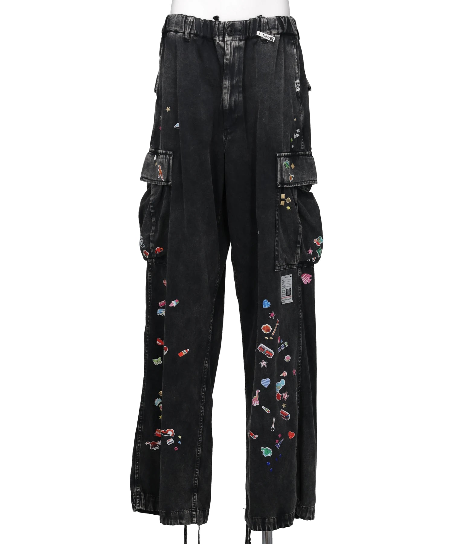 Maison MIHARA YASUHIRO(メゾンミハラヤスヒロ) 2026SS MILITARY PANTS w KIDS STICKER K16PT351