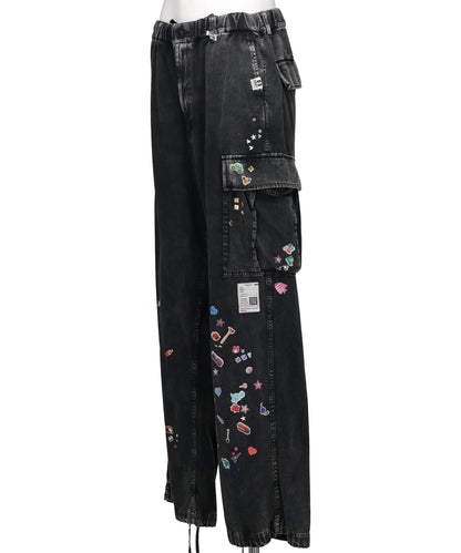 MILITARY PANTS w KIDS STICKER