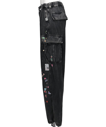 MILITARY PANTS w KIDS STICKER