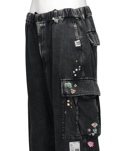 MILITARY PANTS w KIDS STICKER