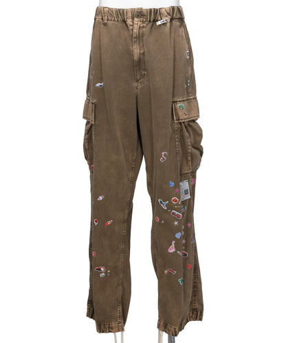 Maison MIHARA YASUHIRO(メゾンミハラヤスヒロ) MILITARY PANTS w KIDS STICKER