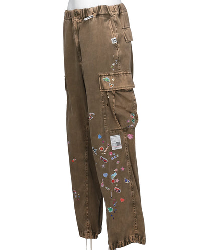 MILITARY PANTS w KIDS STICKER