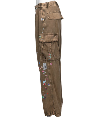 MILITARY PANTS w KIDS STICKER