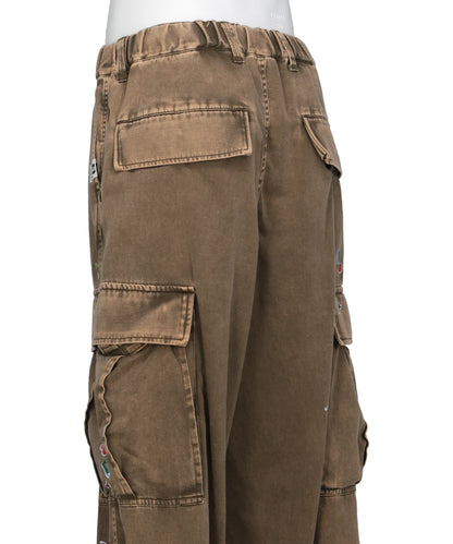 MILITARY PANTS w KIDS STICKER