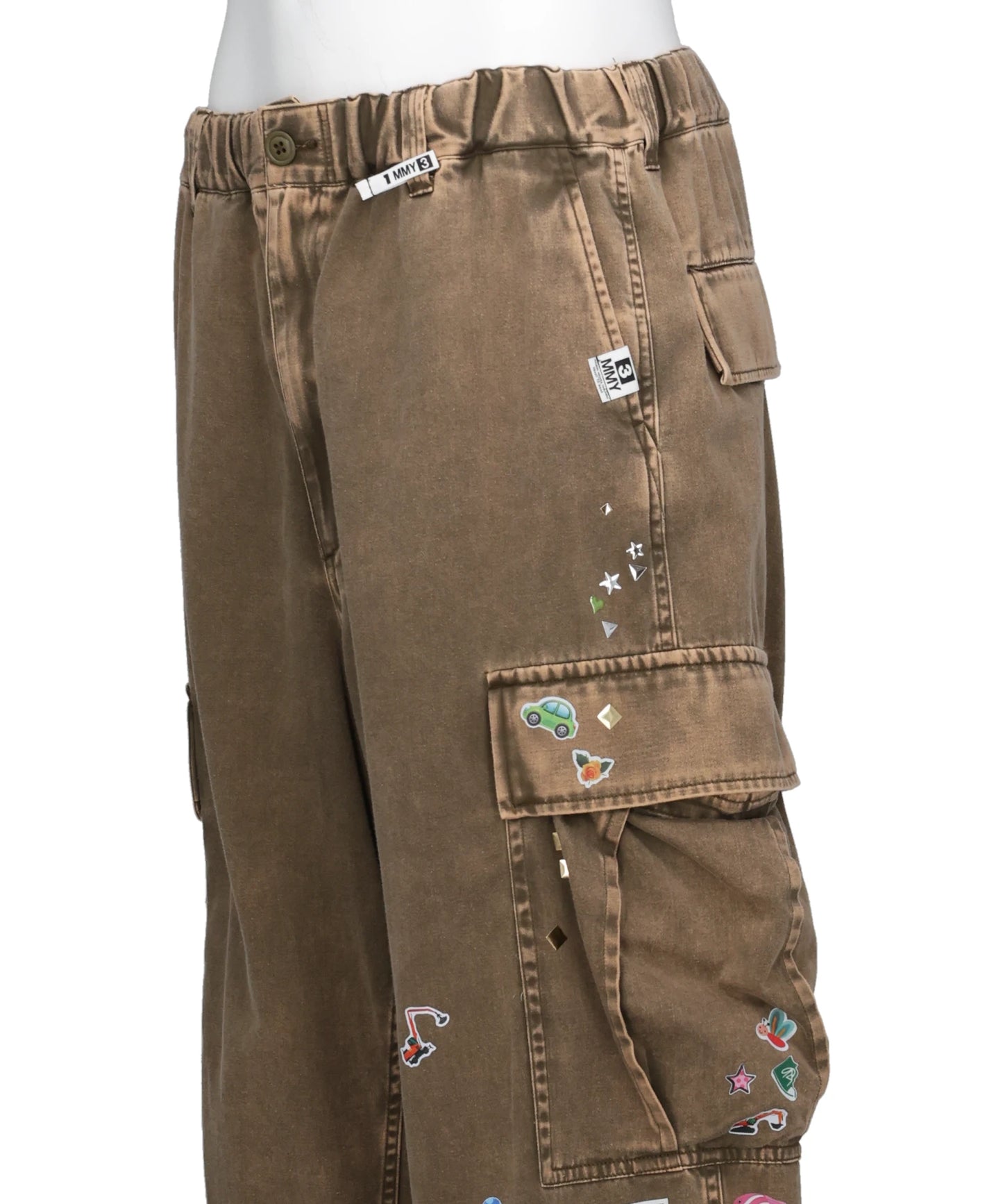 MILITARY PANTS w KIDS STICKER