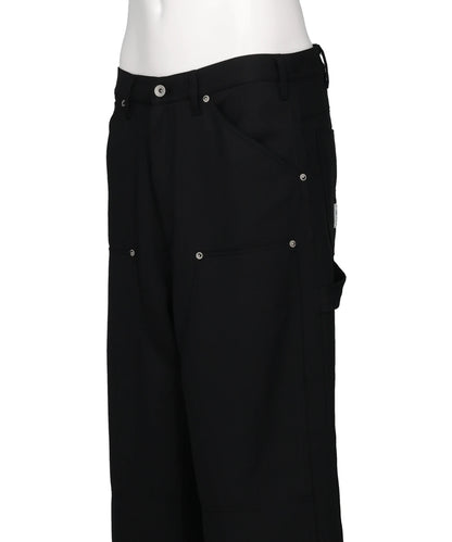 "PAINTER" PRESSED WIDE PANTS