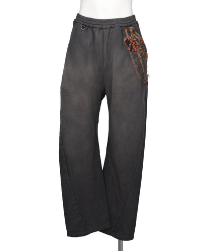 doublet（ダブレット）TROMPE L’OEIL EMBROIDERYSWEATPANTS