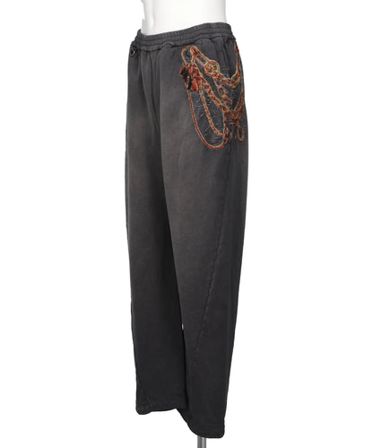 TROMPE L’OEIL EMBROIDERYSWEATPANTS