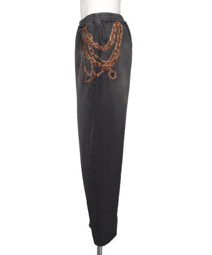 TROMPE L’OEIL EMBROIDERYSWEATPANTS