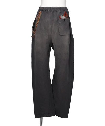 TROMPE L’OEIL EMBROIDERYSWEATPANTS