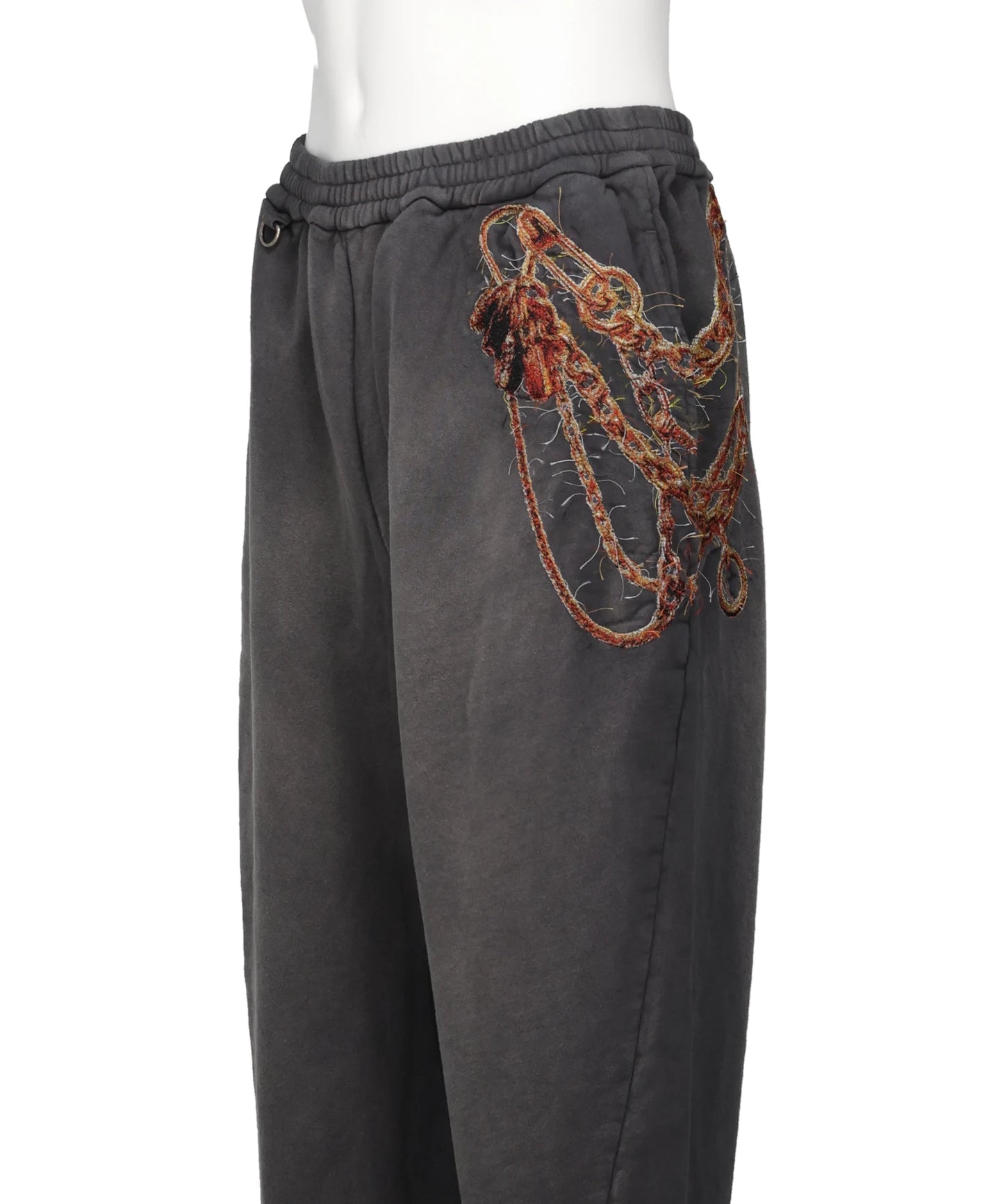 TROMPE L’OEIL EMBROIDERYSWEATPANTS