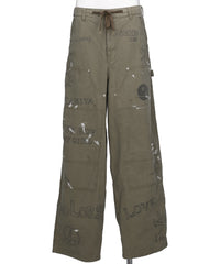 KAMIYA(カミヤ) 2026SS GRAFFITI PAINTER PANTS G16PT023