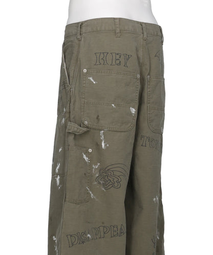 GRAFFITI PAINTER PANTS