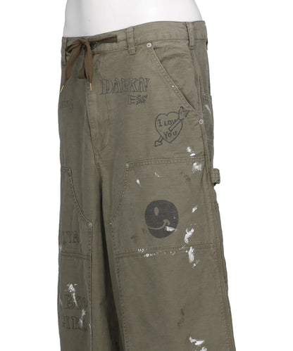 GRAFFITI PAINTER PANTS