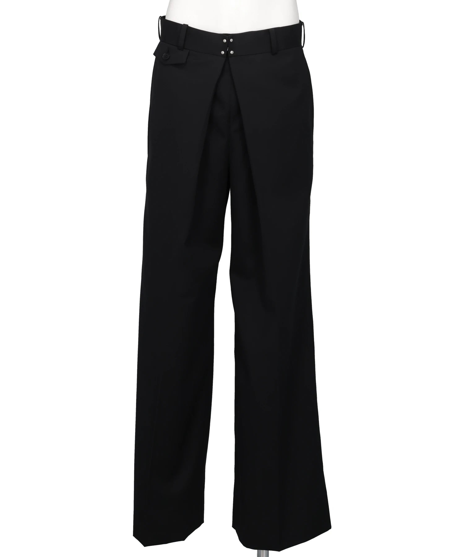 JOHN LAWRENCE SULLIVAN(ジョンローレンスサリバン) 2026AW WOOL GABARDINE FOLDED WIDE TROUSERS 2B023-0126-49