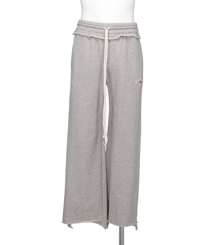 tanakadaisuke　SIDE STRIPE JERSEY TRACK PANTS