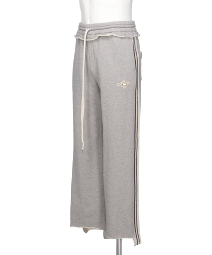 SIDE STRIPE JERSEY TRACK PANTS