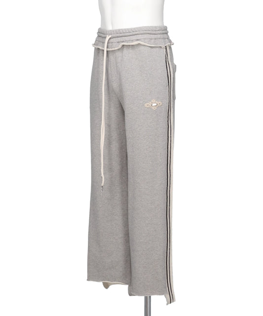 SIDE STRIPE JERSEY TRACK PANTS