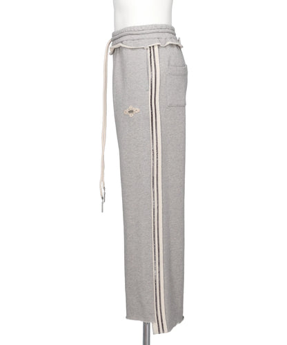 SIDE STRIPE JERSEY TRACK PANTS