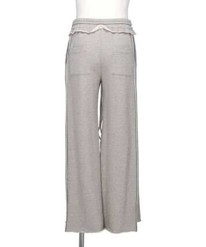 SIDE STRIPE JERSEY TRACK PANTS