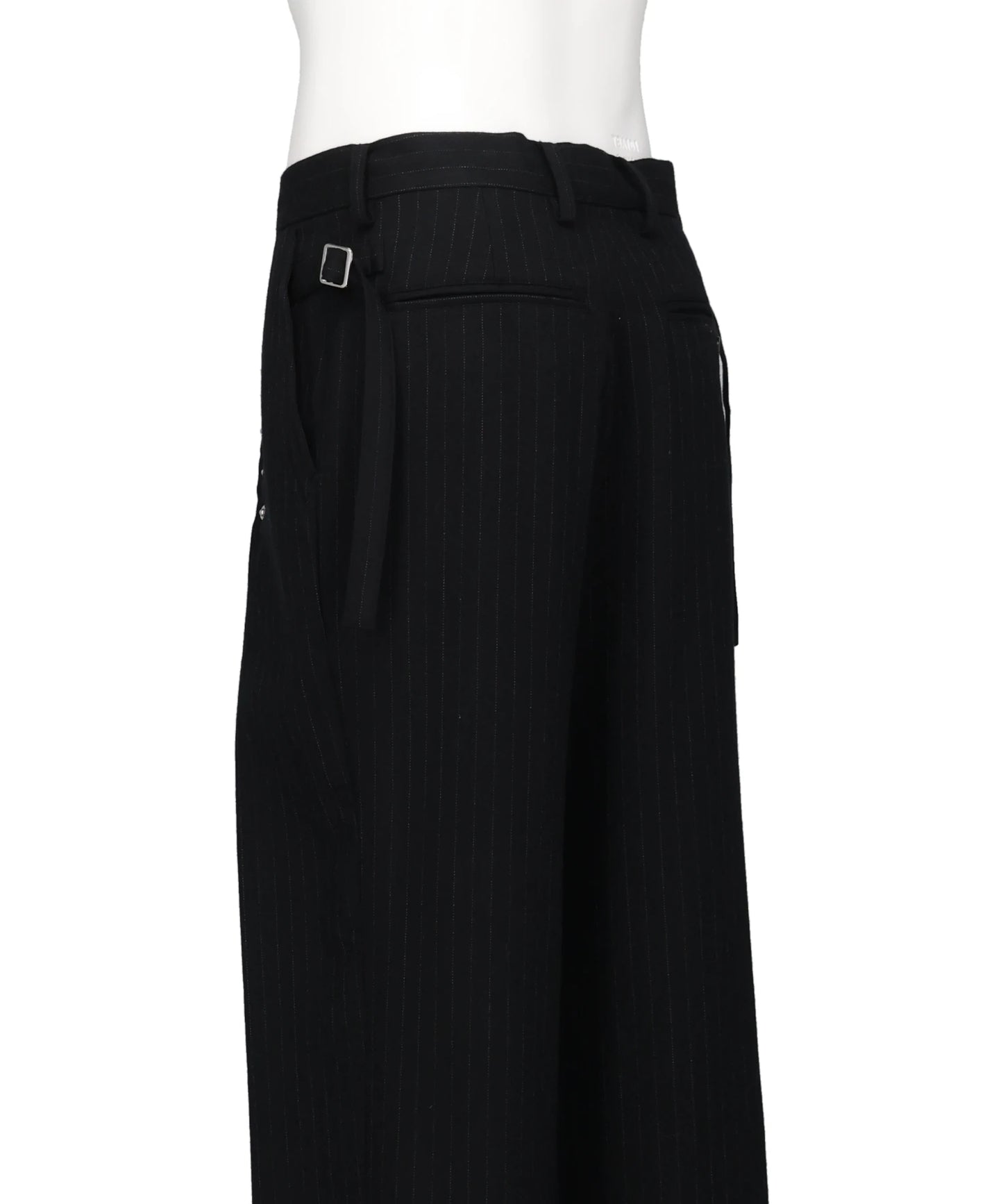 PIERCING STRIPE CROSS TACK PANTS