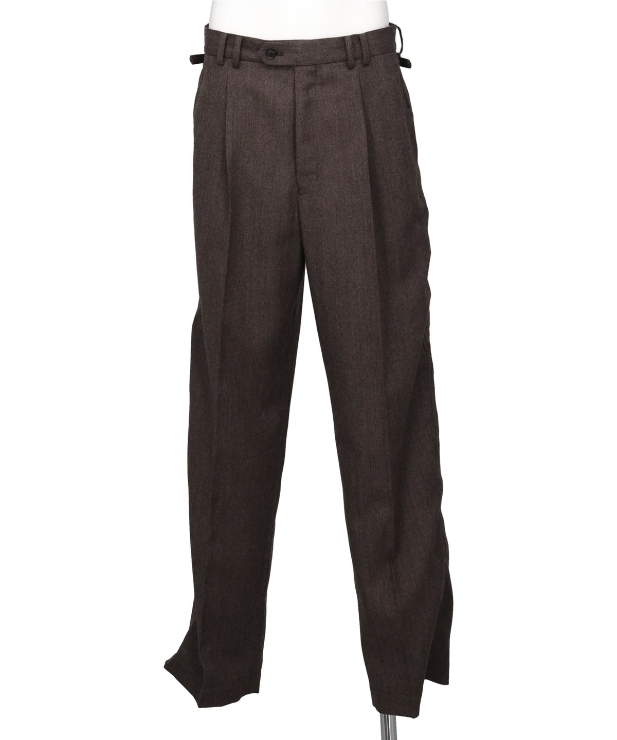 YOKE(ヨーク) 2026AW SCULPTURALSCULPTURAL WIRED 1PLEATED TROUSERS YK26FW01325P