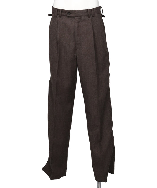 YOKE(ヨーク) 2026AW SCULPTURALSCULPTURAL WIRED 1PLEATED TROUSERS YK26FW01325P