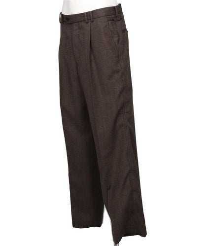 SCULPTURAL WIRED 1PLEATED TROUSERS