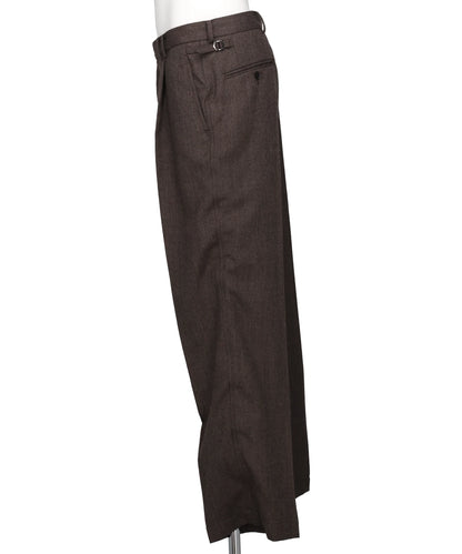SCULPTURAL WIRED 1PLEATED TROUSERS