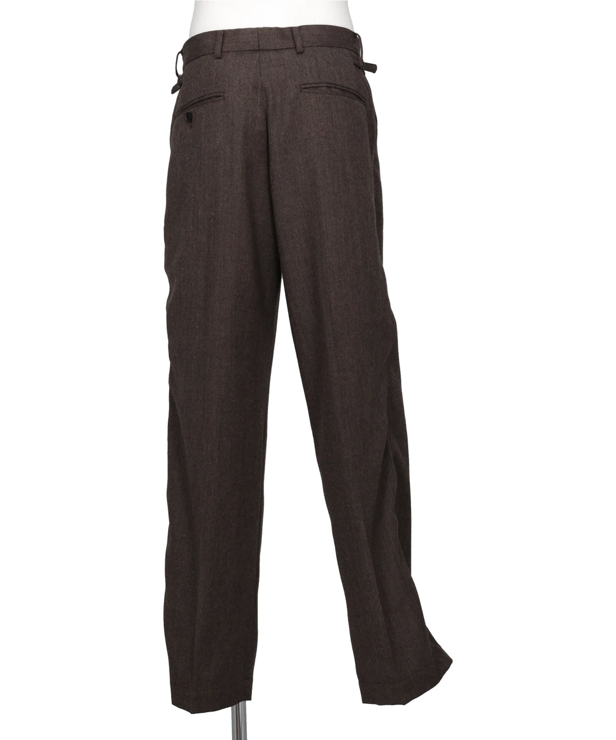 SCULPTURAL WIRED 1PLEATED TROUSERS