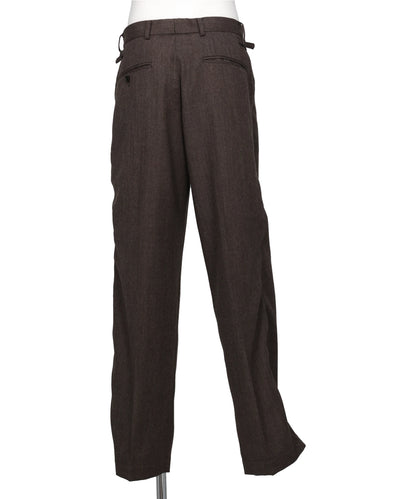 SCULPTURAL WIRED 1PLEATED TROUSERS