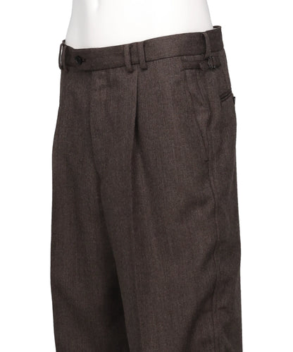 SCULPTURAL WIRED 1PLEATED TROUSERS