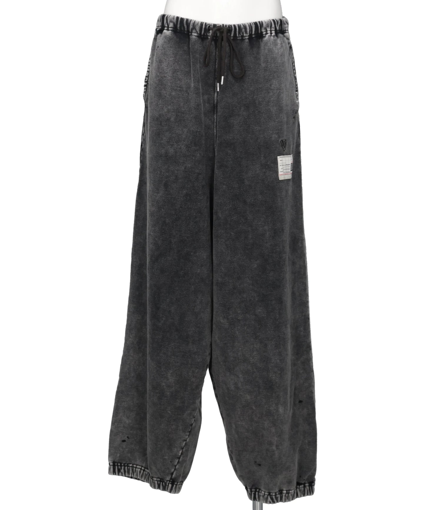 Maison MIHARA YASUHIRO(メゾンミハラヤスヒロ) 2026AW BLEACHED SWEAT PANTS A17PT543