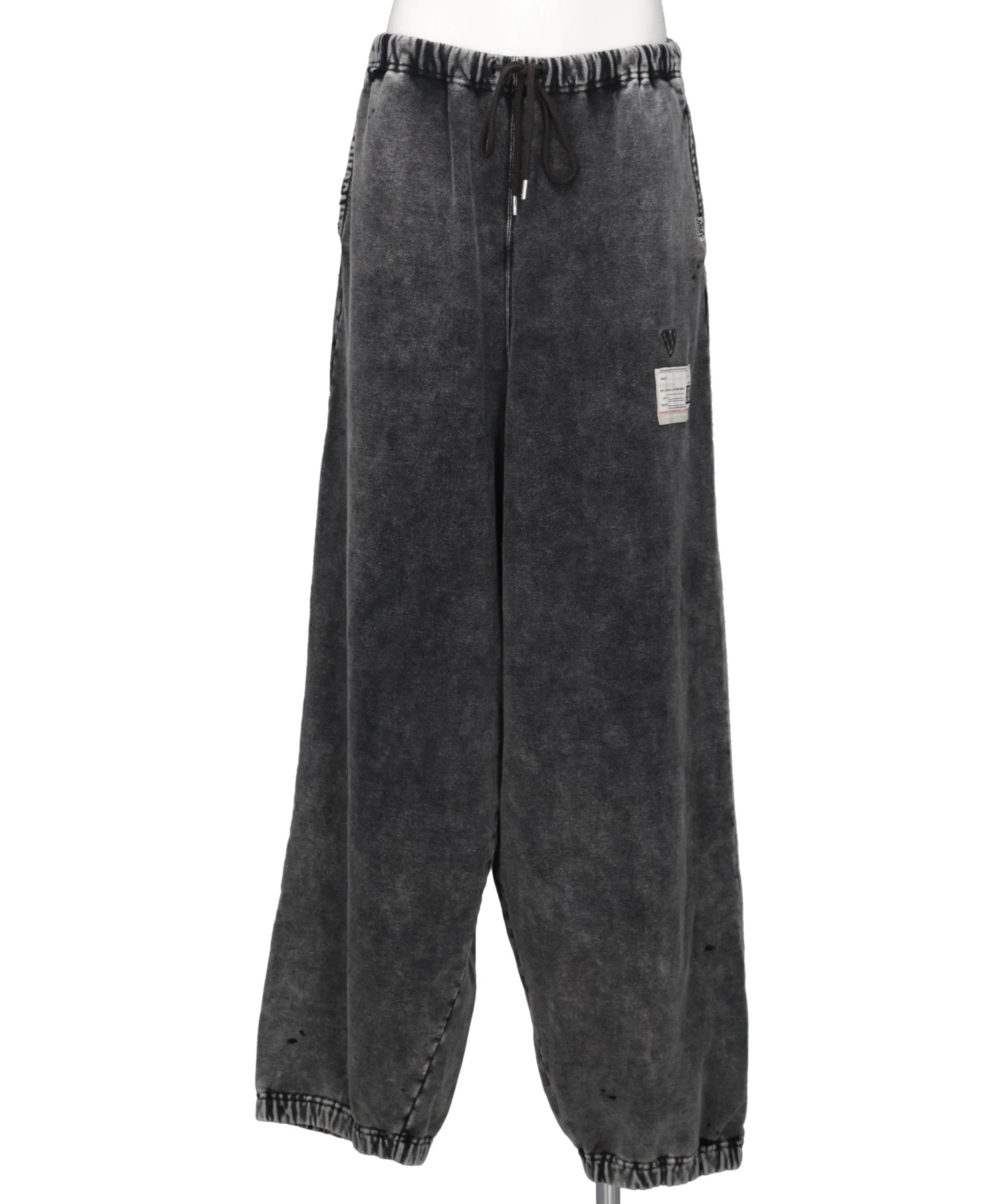 Maison MIHARA YASUHIRO(メゾンミハラヤスヒロ) 2026AW BLEACHED SWEAT PANTS A17PT543