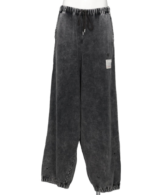 Maison MIHARA YASUHIRO(メゾンミハラヤスヒロ) 2026AW BLEACHED SWEAT PANTS A17PT543