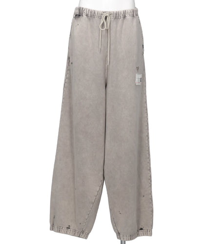 Maison MIHARA YASUHIRO(メゾンミハラヤスヒロ) 2026AW BLEACHED SWEAT PANTS  A17PT543