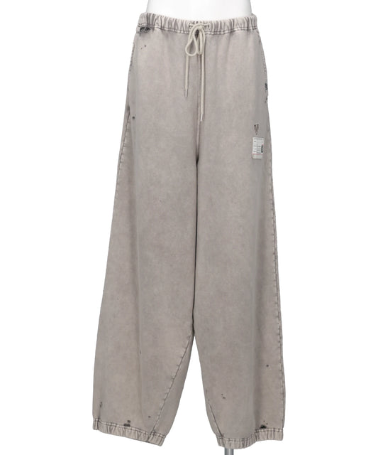 Maison MIHARA YASUHIRO(メゾンミハラヤスヒロ) 2026AW BLEACHED SWEAT PANTS  A17PT543