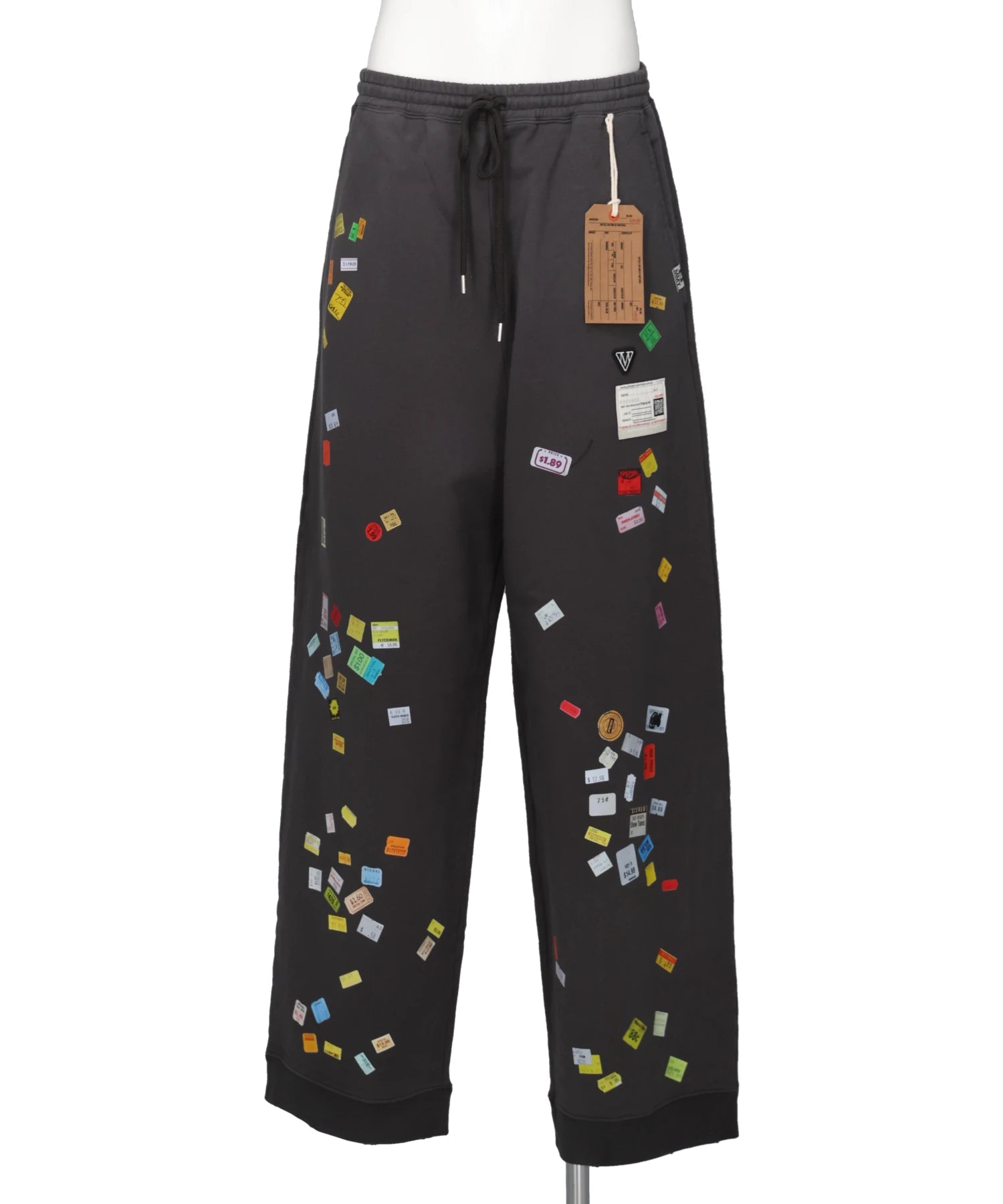 Maison MIHARA YASUHIRO(メゾンミハラヤスヒロ) 2026AW PRICE STICKER SWEAT PANTS A17PT552