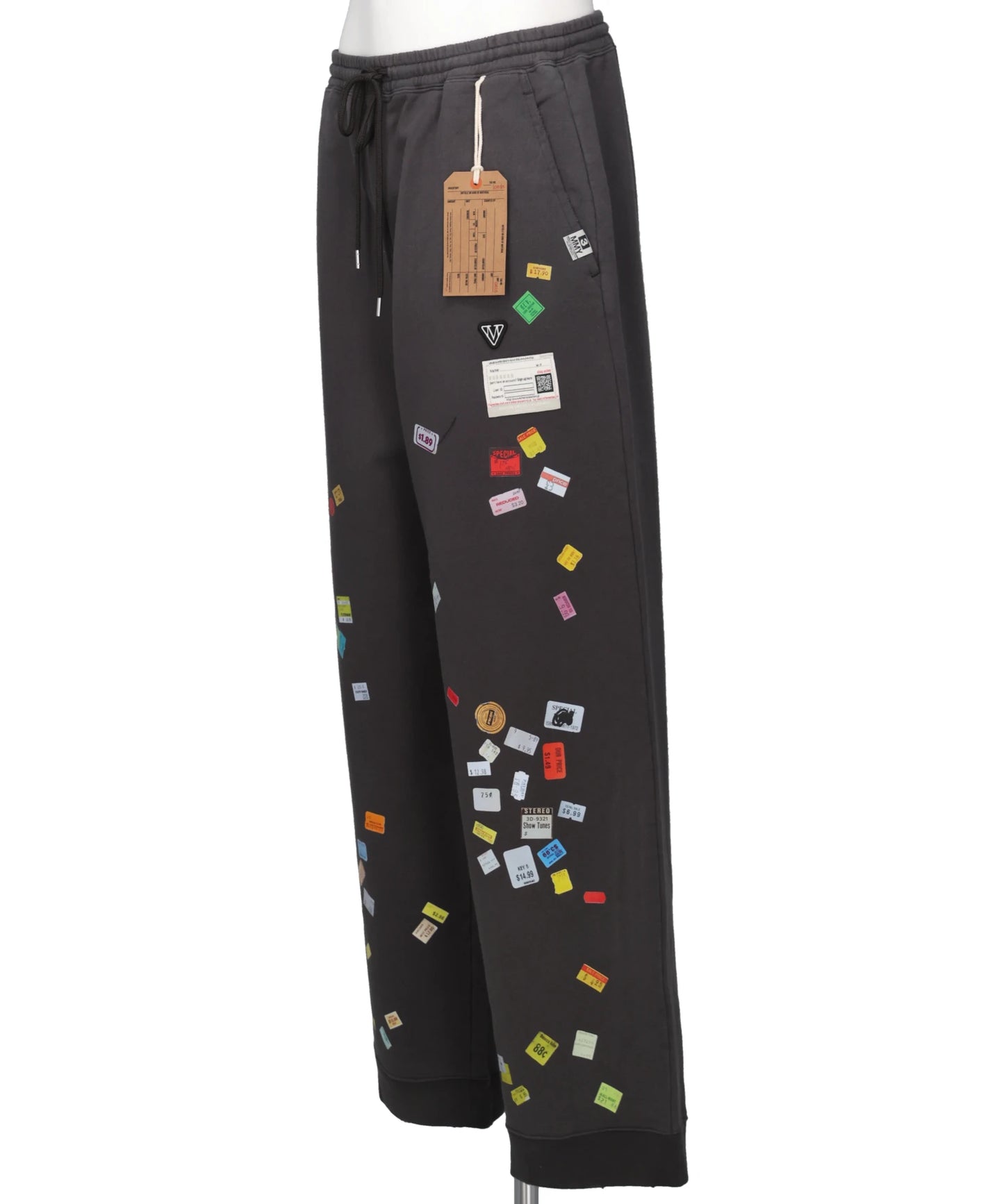 PRICE STICKER SWEAT PANTS