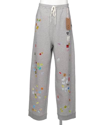 Maison MIHARA YASUHIRO(メゾンミハラヤスヒロ) 2026AW PRICE STICKER SWEAT PANTS A17PT552