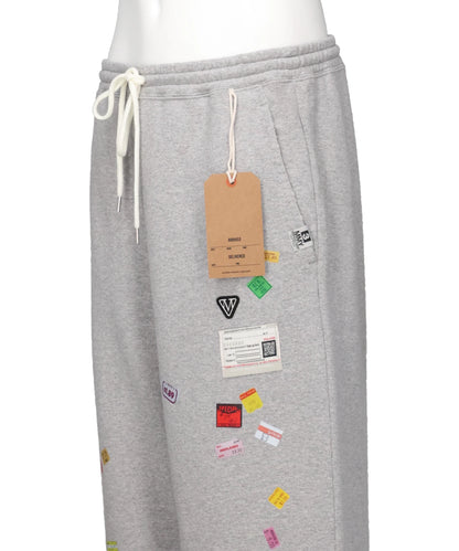 PRICE STICKER SWEAT PANTS