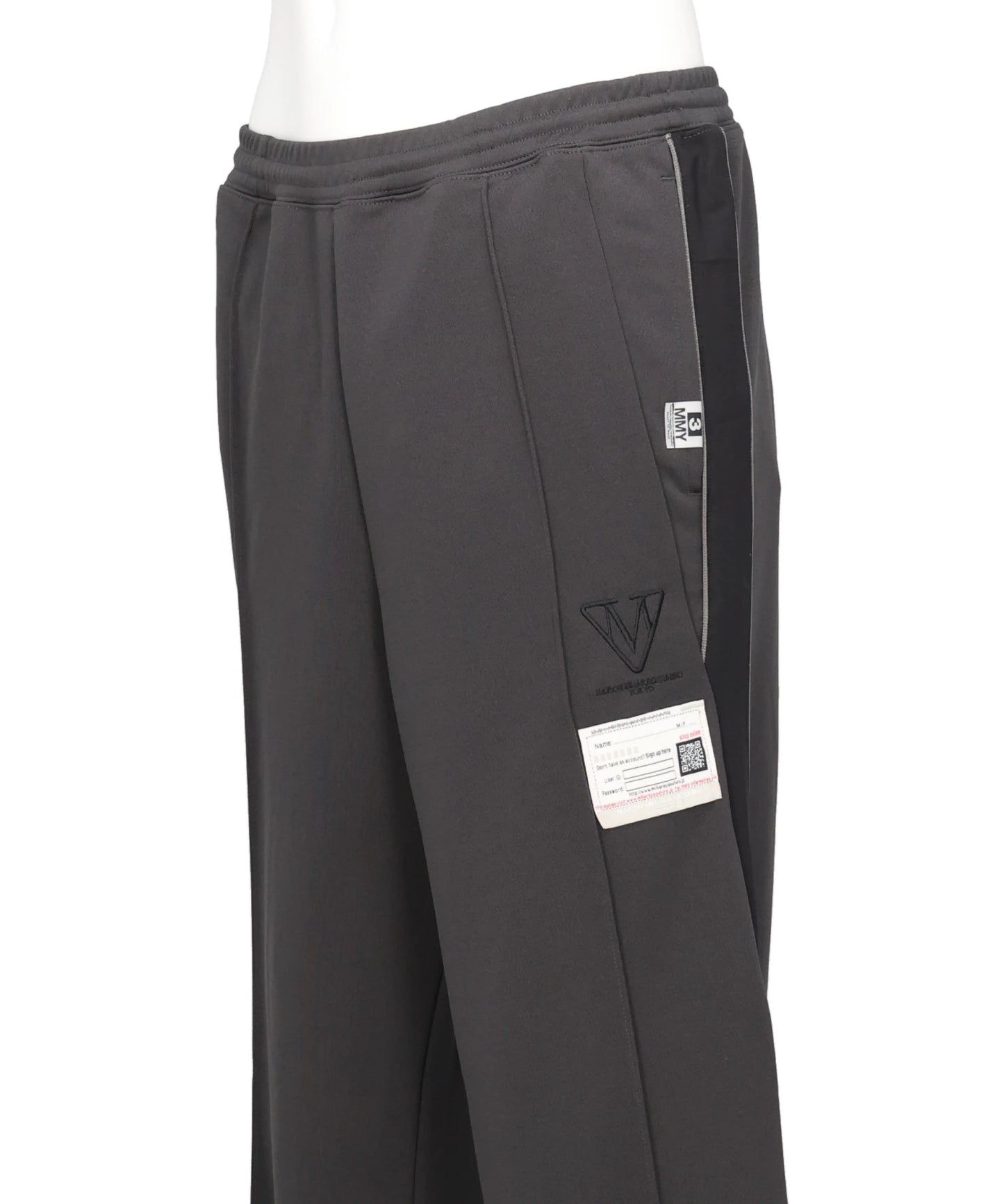 FOLDED TRACK PANTS