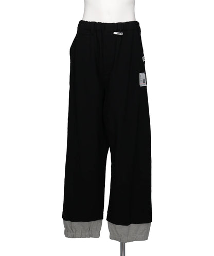 Maison MIHARA YASUHIRO(メゾンミハラヤスヒロ) BOTTOM LAYERD TROUSERS
