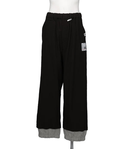 Maison MIHARA YASUHIRO(メゾンミハラヤスヒロ) BOTTOM LAYERD TROUSERS