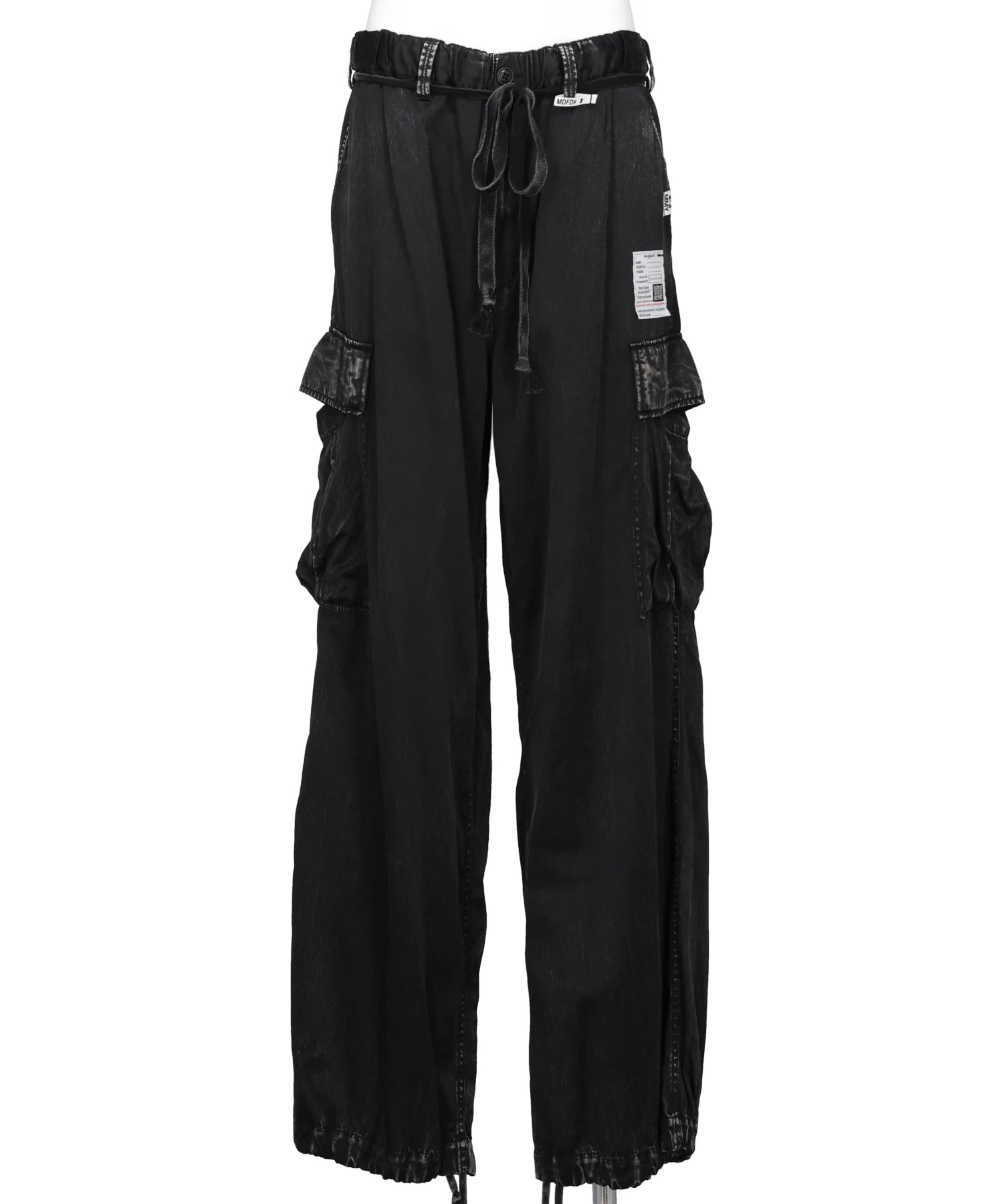  Maison MIHARA YASUHIRO(メゾンミハラヤスヒロ) 2026AW R/CO SATIN CARGO PANTS K17PT401