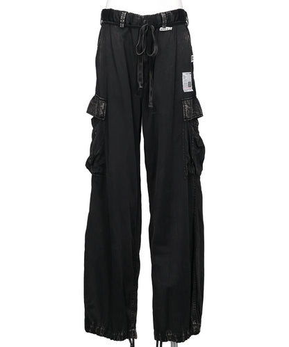  Maison MIHARA YASUHIRO(メゾンミハラヤスヒロ) 2026AW R/CO SATIN CARGO PANTS K17PT401