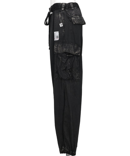 R/CO SATIN CARGO PANTS