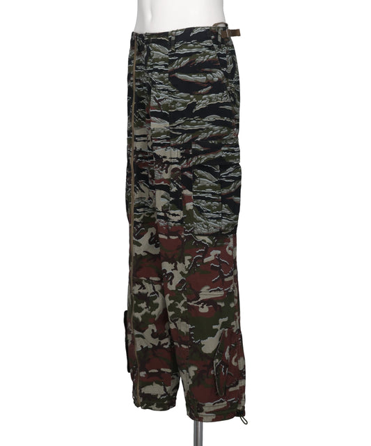 ALPHA DOUBLE-END CAMOUFLAGE CARGO PANTS