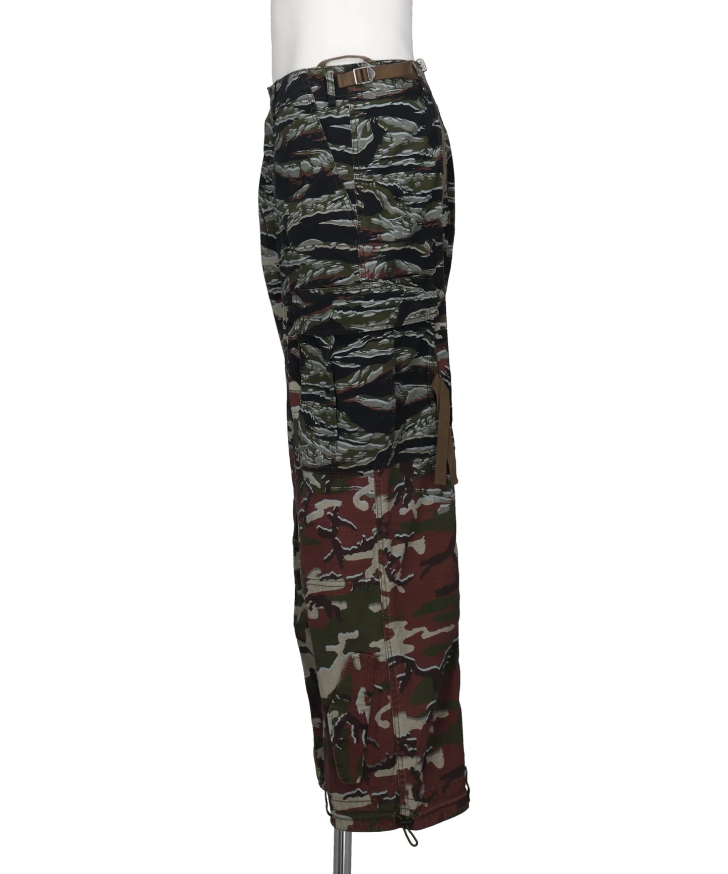 ALPHA DOUBLE-END CAMOUFLAGE CARGO PANTS
