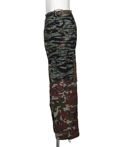 ALPHA DOUBLE-END CAMOUFLAGE CARGO PANTS
